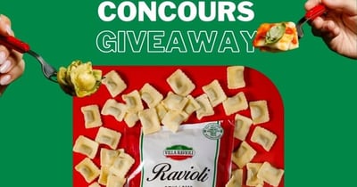 Concours Gagnez 50 $ de produits Villa Ravioli!