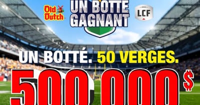Concours Gagnez 500 000$ lors de la finale de la division Ouest!