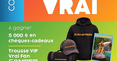 Concours Gagnez 5000$ en chèques-cadeaux échangeables chez l’un des membres participants ACVRQ!