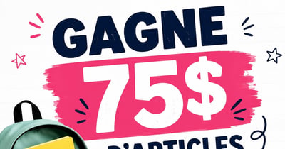 Concours Gagnez 75$ d'articles scolaires pour la rentrée!