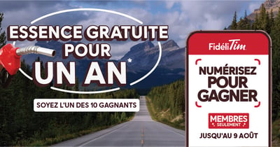 Concours Gagnez de l'essence pour un an!