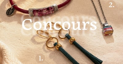 Concours Gagnez des boucles d'oreilles, un collier et un bracelet!