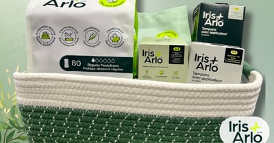 Concours Gagnez des produits de soins menstruels Iris + Arlo!