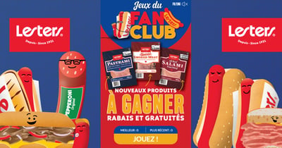 Concours Gagnez des rabais ou gratuités Lesters!