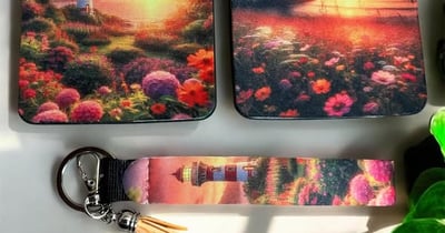 Concours Gagnez des sous-verres et porte-clefs déco pour sac!