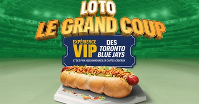 Concours Gagnez deux billets pour assister aux matchs des Toronto Blue JaysMC, un séjour à l'hôtel, deux cartes-cadeaux Subway de 100$ et deux chandails!