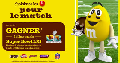 Concours Gagnez deux billets pour le Super Bowl LXI avec les vols aller-retour et un séjour de trois nuits à l'hôtel!
