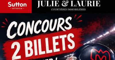 Concours Gagnez deux billets pour les Alouettes!