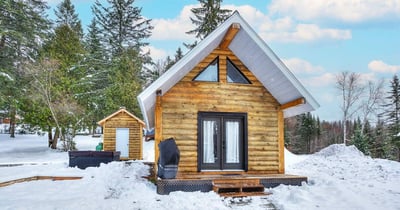 Concours Gagnez deux nuitées dans le chalet Camping Boréal Mont-Tremblant pouvant accueillir 4 personnes!