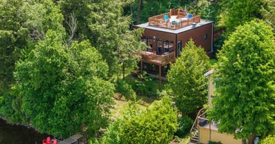 Concours Gagnez deux nuits au chalet Le Riverain d'Orford - Chalet locatif!