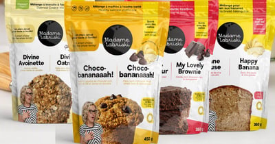 Concours Gagnez deux sachets du mélange à muffins Choco-bananaaah de Madame Labriski!