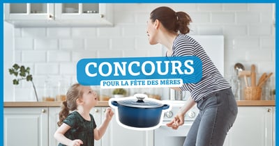 Concours Gagnez gagner un faitout bleu Cuisine Pro!
