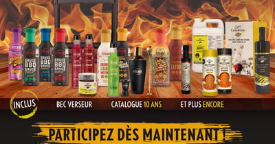 Concours Gagnez la gamme complète des produits Signé Caméline,la gamme complète de produits Fit Cook Foodz et  un BBQ!