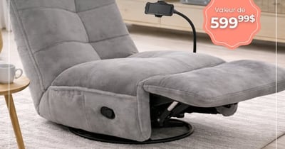 Concours Gagnez le fauteuil Manwah, d'une valeur de 599,99 $!