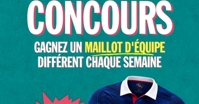 Concours Gagnez le maillot officiel de la France!