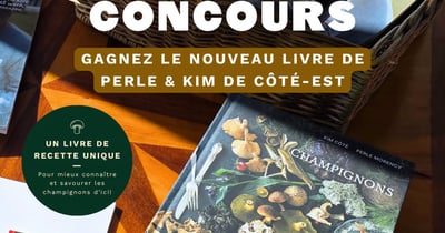 Concours Gagnez le nouveau livre Champignons!