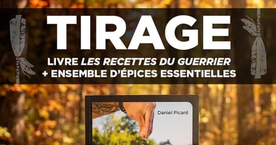 Concours Gagnez le nouveau livre de recettes Épices Du Guerrier ainsi qu'un ensemble d'épices!