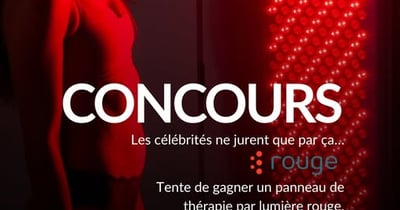Concours Gagnez le Rouge Ultimate G4, un panneau de thérapie par lumière rouge haut de gamme!