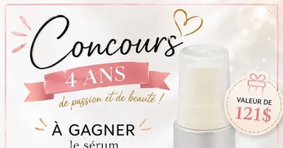Concours Gagnez le sérum révélation!