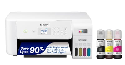 Concours Gagnez l'imprimante tout-en-un Epson EcoTank ET-2803!
