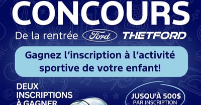 Concours Gagnez l'inscription à l'activité sportive de votre enfant!