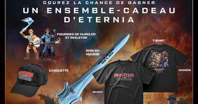 Concours Gagnez l'un des 2 ensembles-cadeaux d'Eternia!