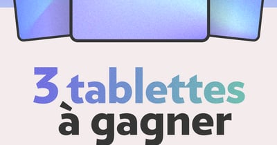 Concours Gagnez l'un des 3 Ipad d'Apple!