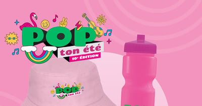 Concours Gagnez l'un des cinq ensembles de prix Pop ton été de la Ville de Terrebonne!