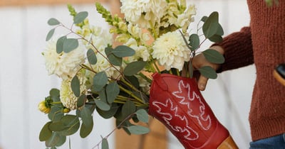 Concours Gagnez l'un des cinq vases bottes!