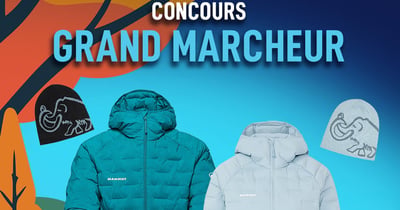 Concours Gagnez l'un des cinquante ensembles du Grand marcheur!