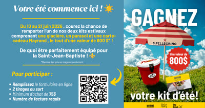 Concours Gagnez l'un des deux kits estivaux!