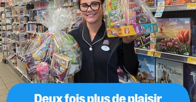 Concours Gagnez l'un des deux paniers remplis de bonbons et de jeux!