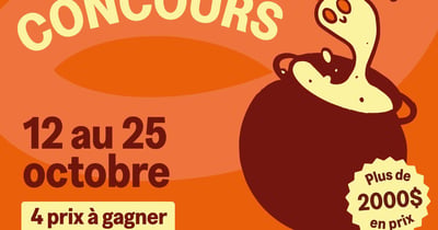 Concours Gagnez l'un des quatre paniers-cadeaux Promenade Masson!