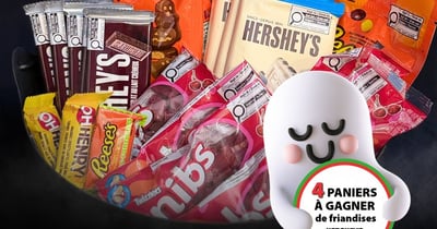 Concours Gagnez l'un des quatre paniers remplis de friandises pour gâter les dents sucrées!