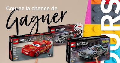 Concours Gagnez l'un des trois ensembles de LEGO® Speed Champions!