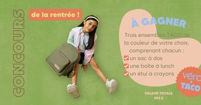 Concours Gagnez l'un des trois ensemble Taco!