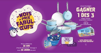 Concours Gagnez l'un des trois ensembles-cadeaux des fermes Burnbraefarms!