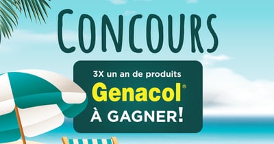 Concours Gagnez l’un des trois paniers-cadeaux de 1 an de produits Genacol!