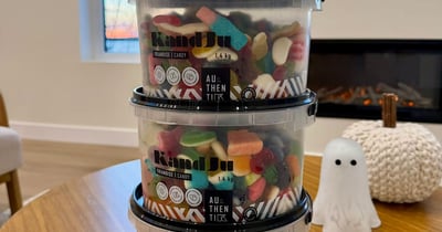 Concours Gagnez l'un des trois seaux de bonbons Kandju!