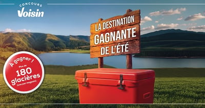 Concours Gagnez l'une des 180 glacières!