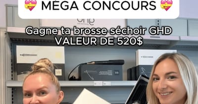 Concours Gagnez l’une des 2 brosses séchoirs GHD Duet Blowdry d'une valeur 520$ chacune!