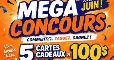 Concours Gagnez l'une des 5 cartes-cadeaux Économarché de 100$!
