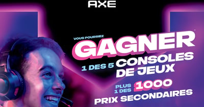 Concours Gagnez l'une des cinq consoles de jeux ou l'un des mille prix secondaires!