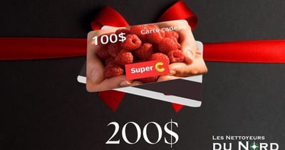 Concours Gagnez l'une des deux cartes cadeau d'une valeur de 100$ chez Super C!