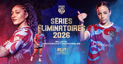 Concours Gagnez l'une des deux paires de billets pour Les Roses en séries éliminatoires au Stade Boréale à Laval!