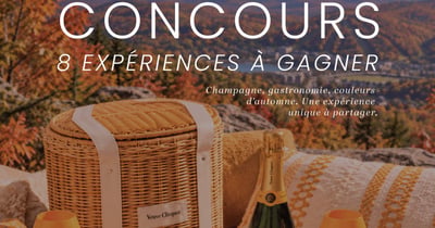Concours Gagnez l'une des huit expériences Picnic par Veuve Clicquot!