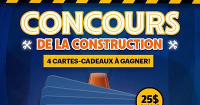 Concours Gagnez l'une des quatre cartes-cadeaux Rôtisseries Fusée de 25$!