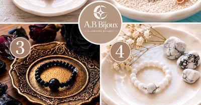 Concours Gagnez l'une des quatre magnifiques bagues ajustables, fabriquées avec de véritables pierres!