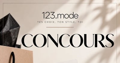 Concours Gagnez l'une des trois cartes-cadeaux 123.mode de 100$!