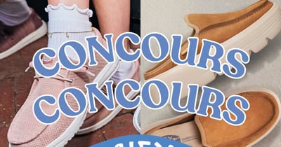 Concours Gagnez l'une des trois paires de chaussure HEYDUDES!